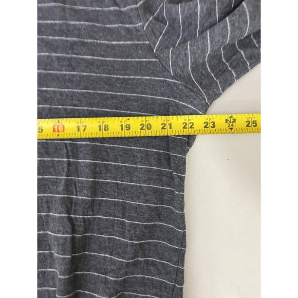 Marine Layer Athleisure Coastal Henley Shirt Striped XL Preppy Laidback Normcore - Picture 15 of 16